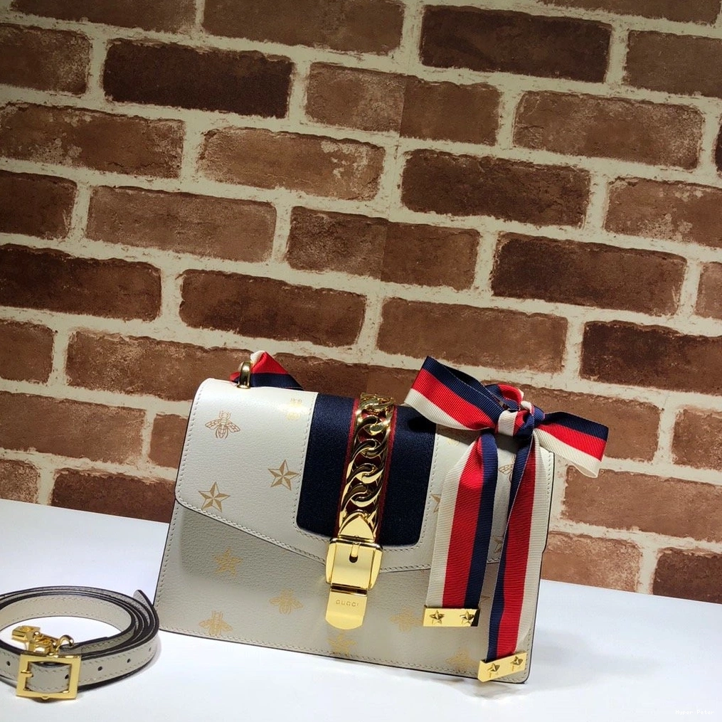 Hyper Peter GUCCI bag Bee Star small Sylvie shoulder 0707